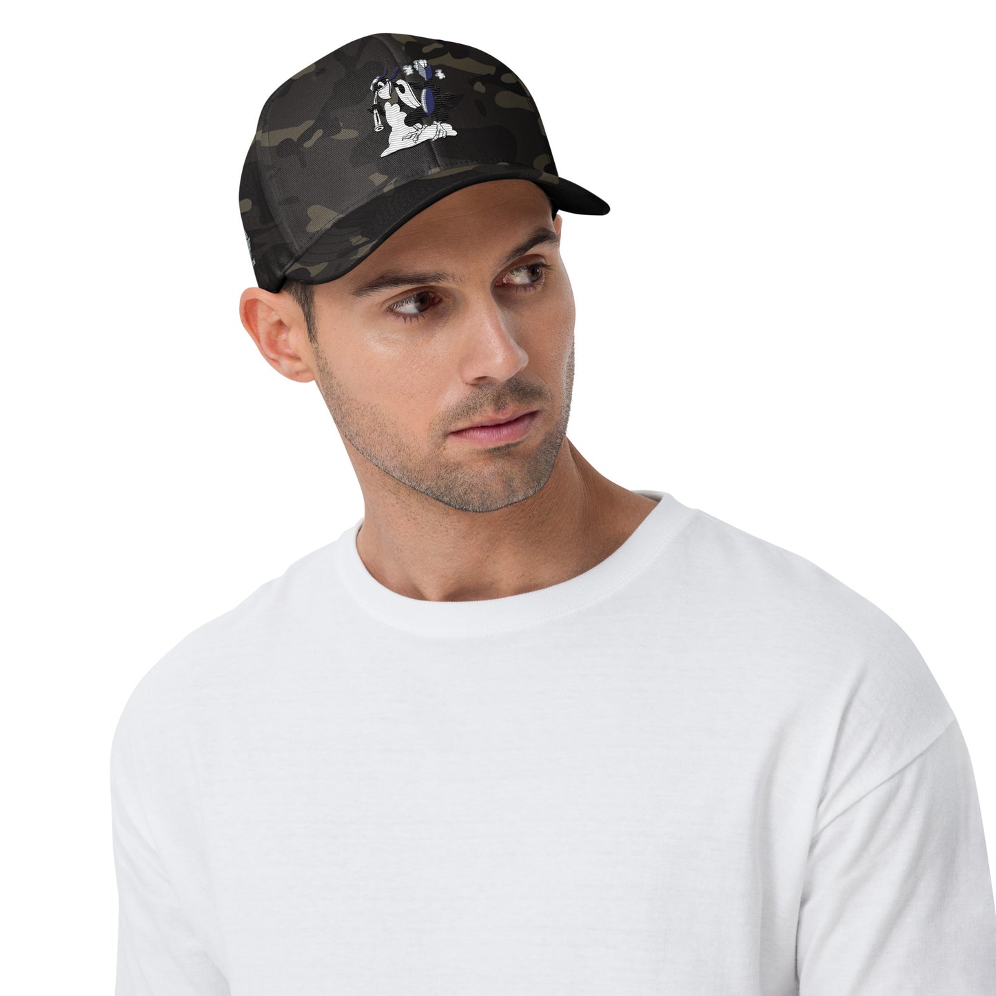 Eagle B-25 Bomber Cap - Nose Art Insignia Embroidery