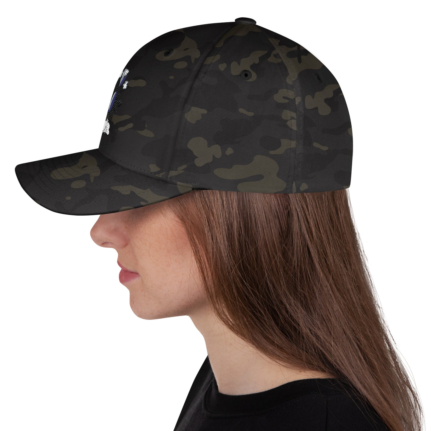Eagle B-25 Bomber Cap - Nose Art Insignia Embroidery
