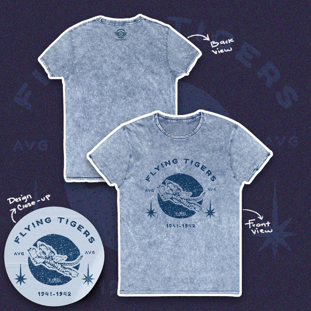Flying Tigers Denim T-Shirt