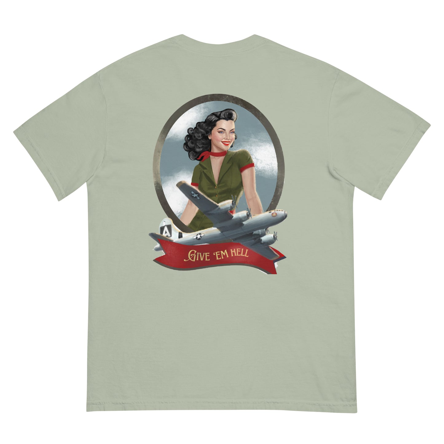 Exclusive B-29 Bomber PinUp T-Shirt 2