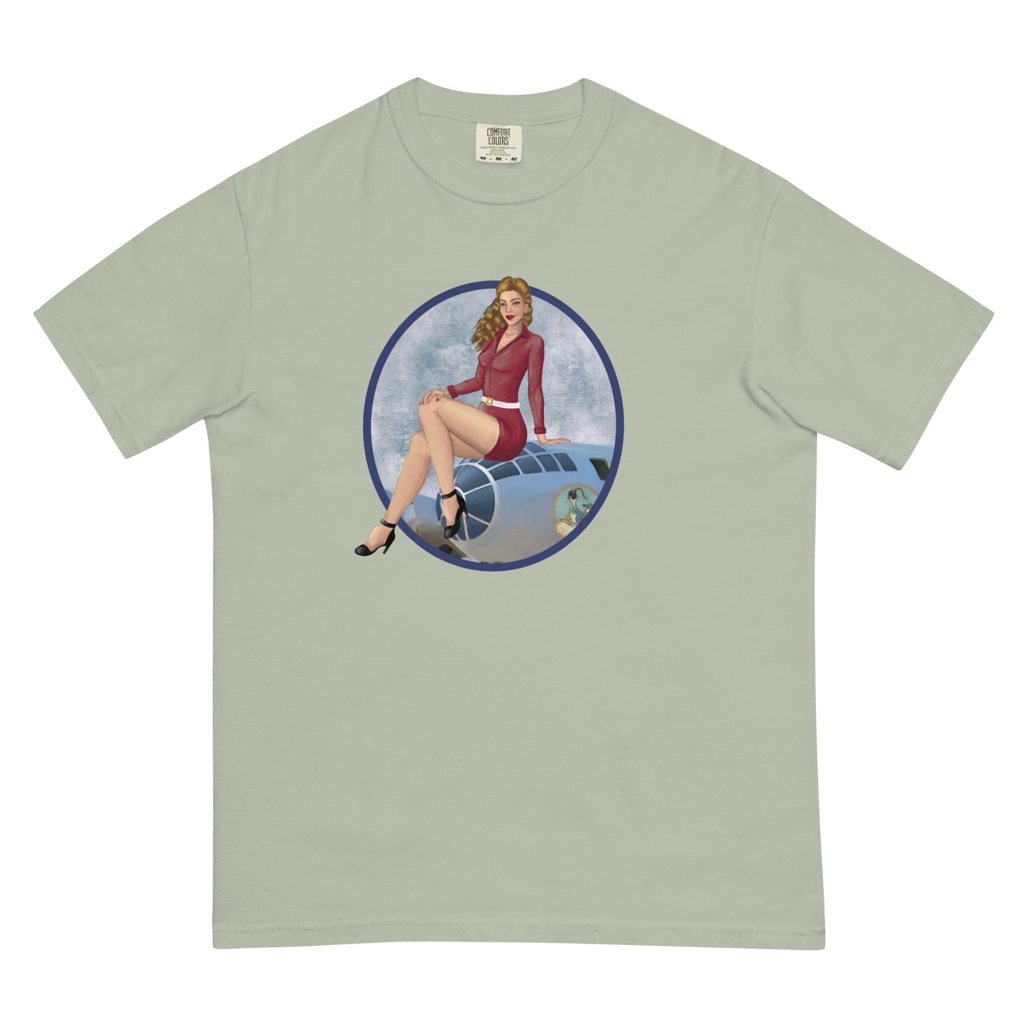 Exclusive B-29 Bomber PinUp T-Shirt 3