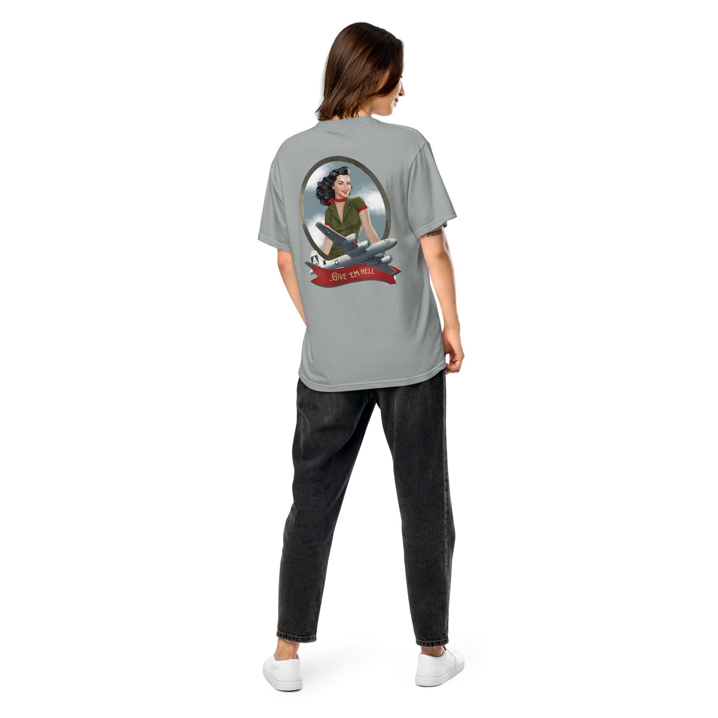 Exclusive B-29 Bomber PinUp T-Shirt 2