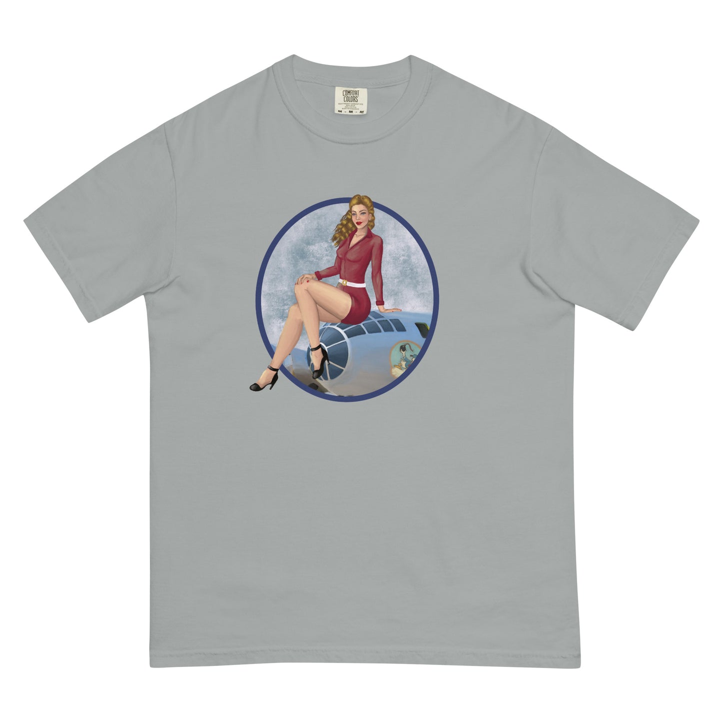 Exclusive B-29 Bomber PinUp T-Shirt 3