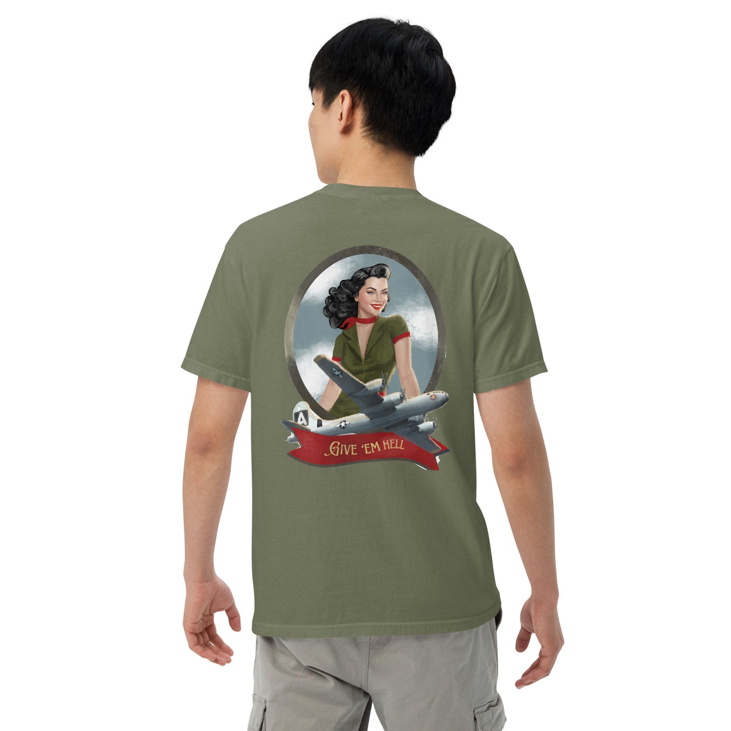 Exclusive B-29 Bomber PinUp T-Shirt 2