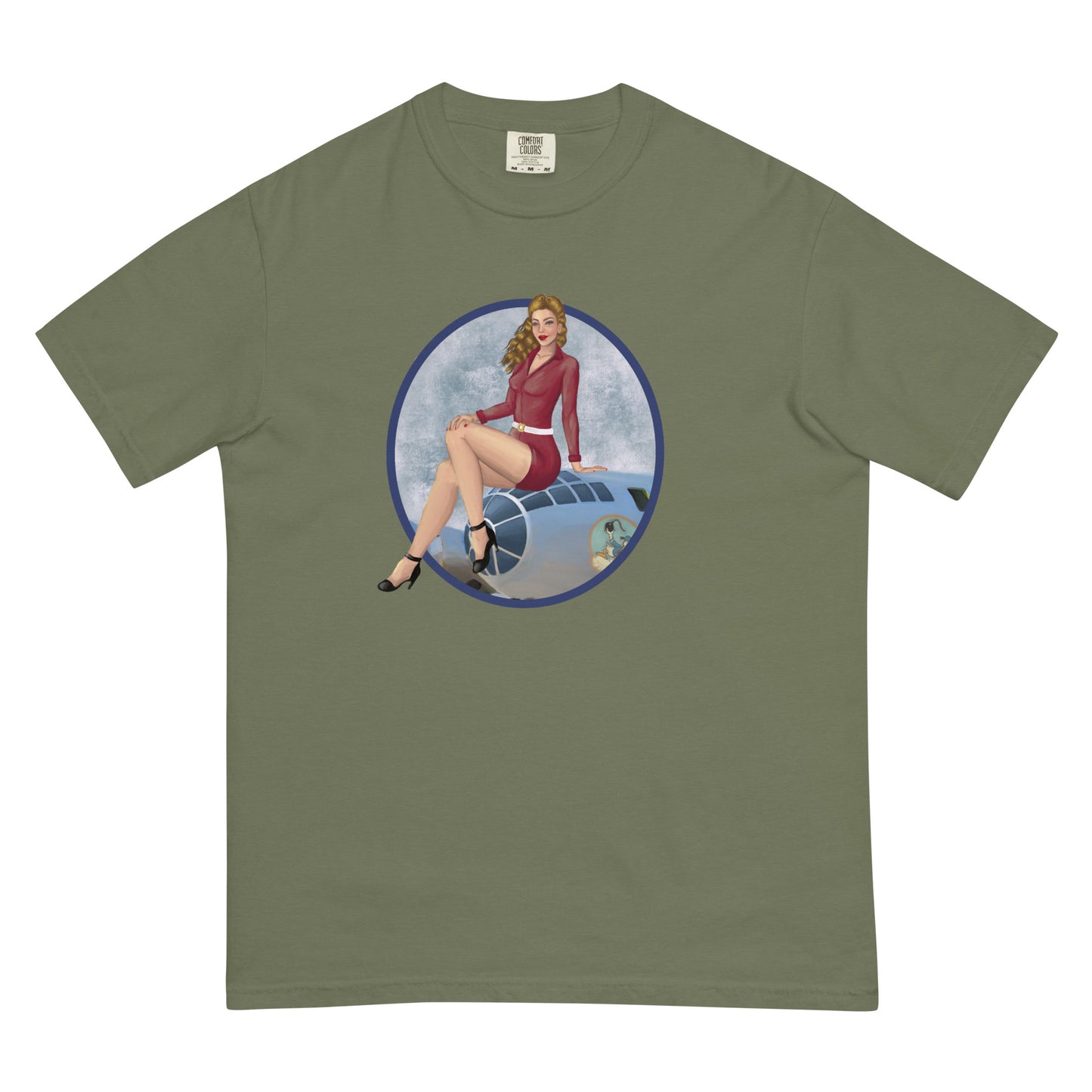 Exclusive B-29 Bomber PinUp T-Shirt 3