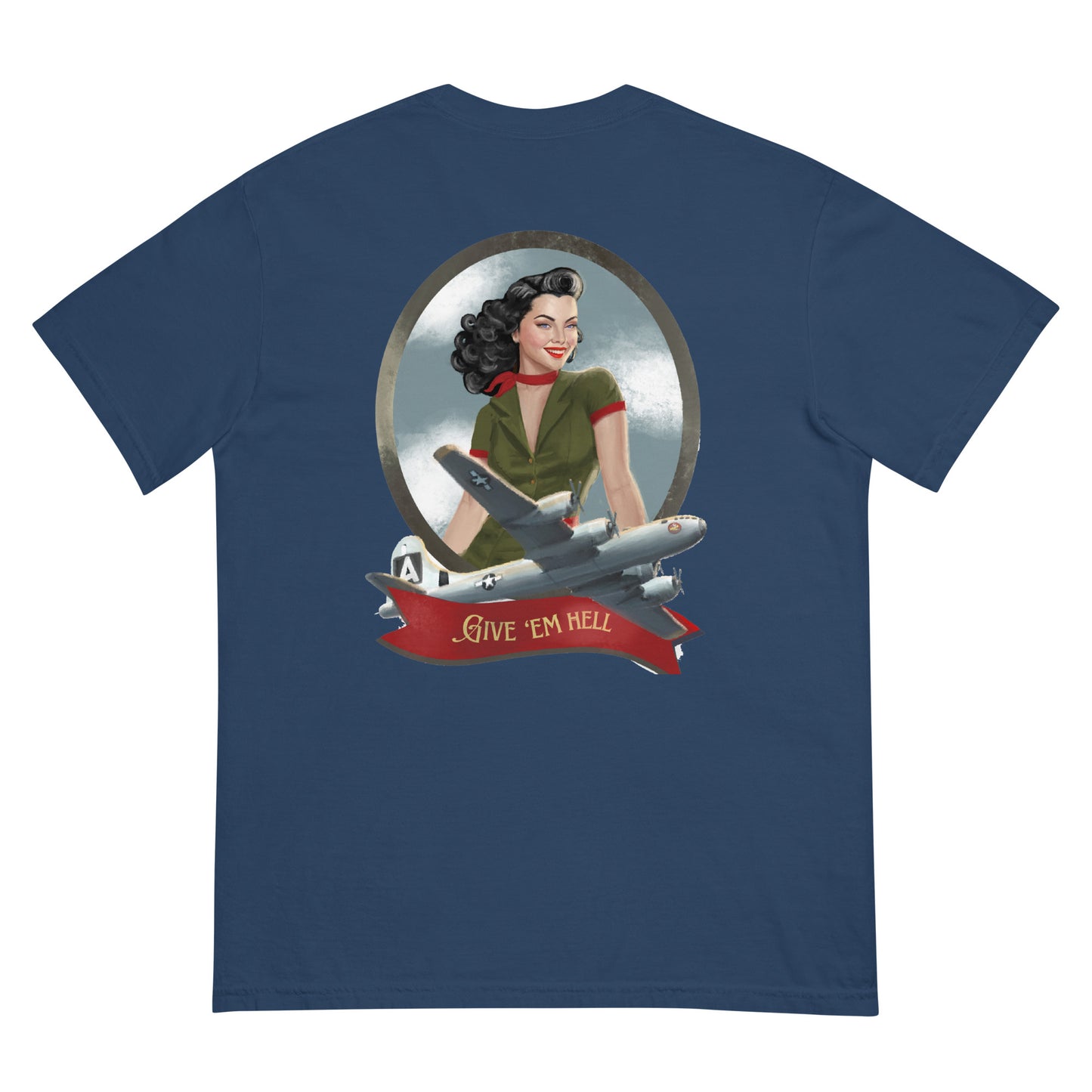 Exclusive B-29 Bomber PinUp T-Shirt 2