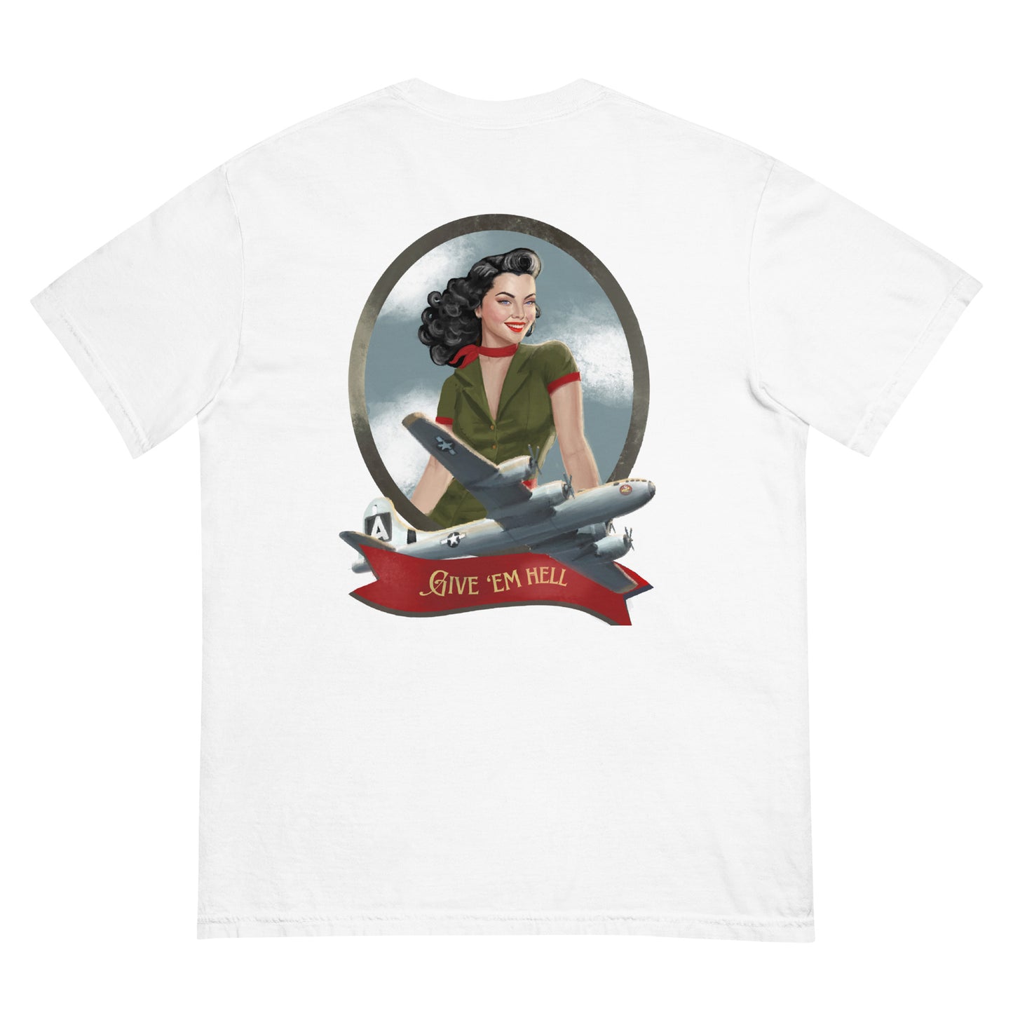 Exclusive B-29 Bomber PinUp T-Shirt 2