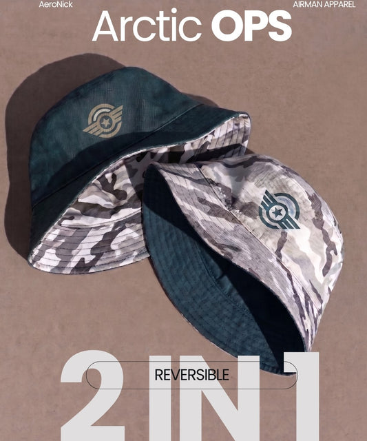 Arctic Ops Reversible Bucket Hat