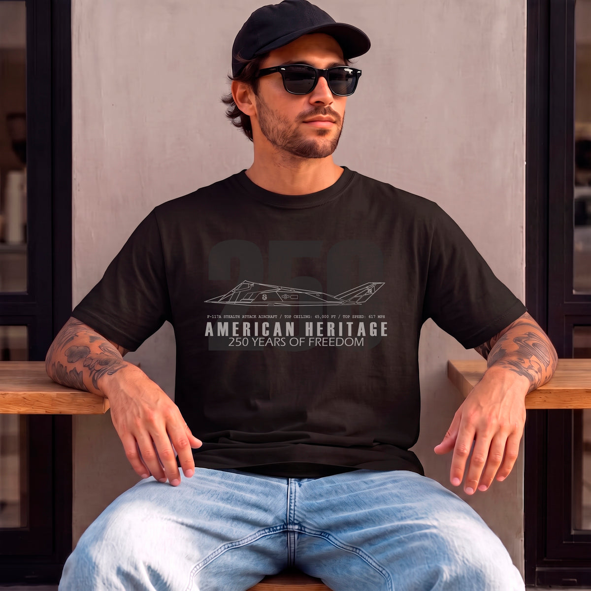 F-117A Semicentennial Heritage Tee