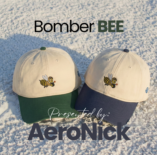 Retro Bomber Bee | Embroidered Cap