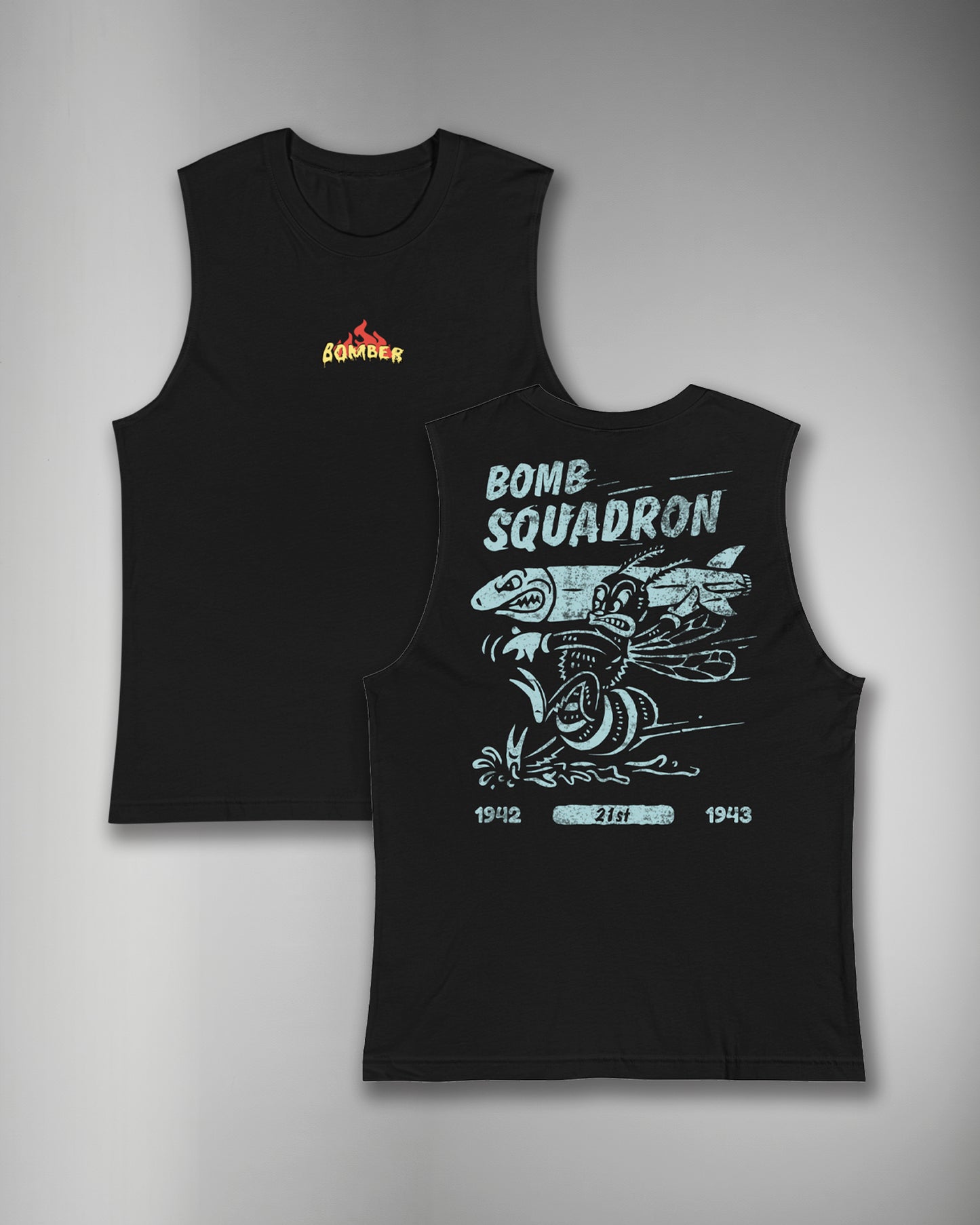 21st Bomb Squadron Muscle Tank