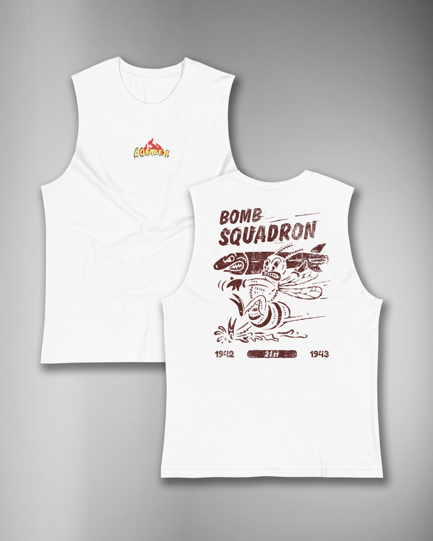 21st Bomb Squadron Muscle Tank
