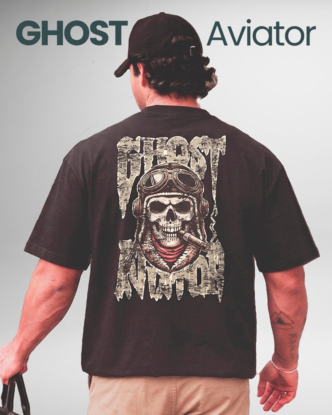 Ghost Aviator Vintage Boxy T-Shirt