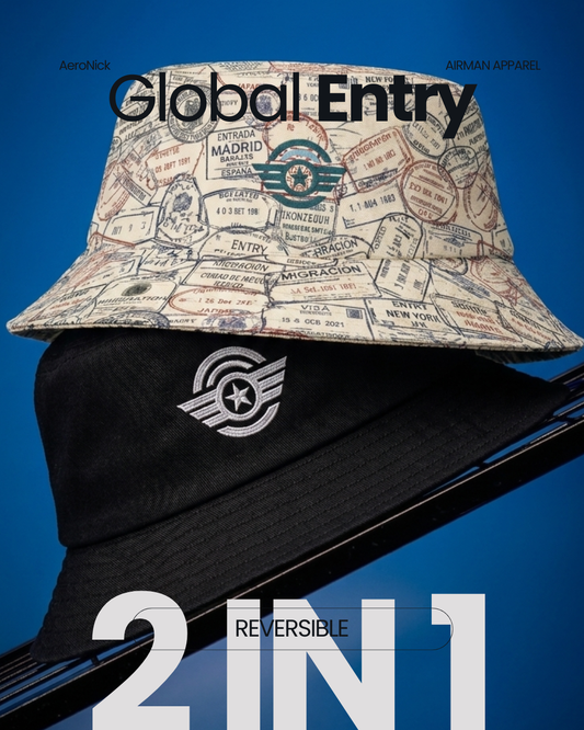 Global Entry | Reversible Bucket Hat