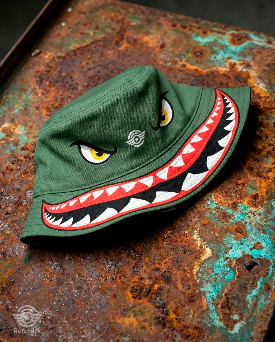 Squadron Smile | Reversible Bucket Hat
