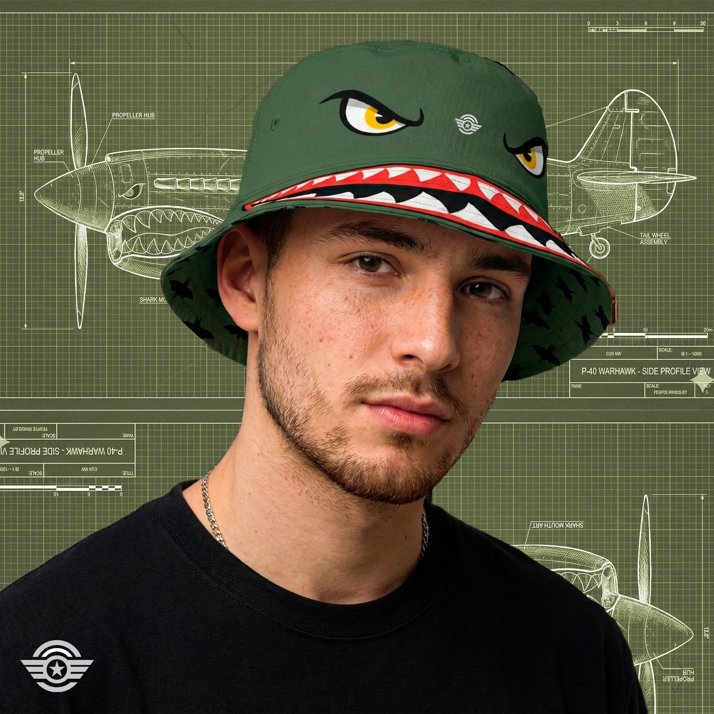 Squadron Smile Reversible Hat