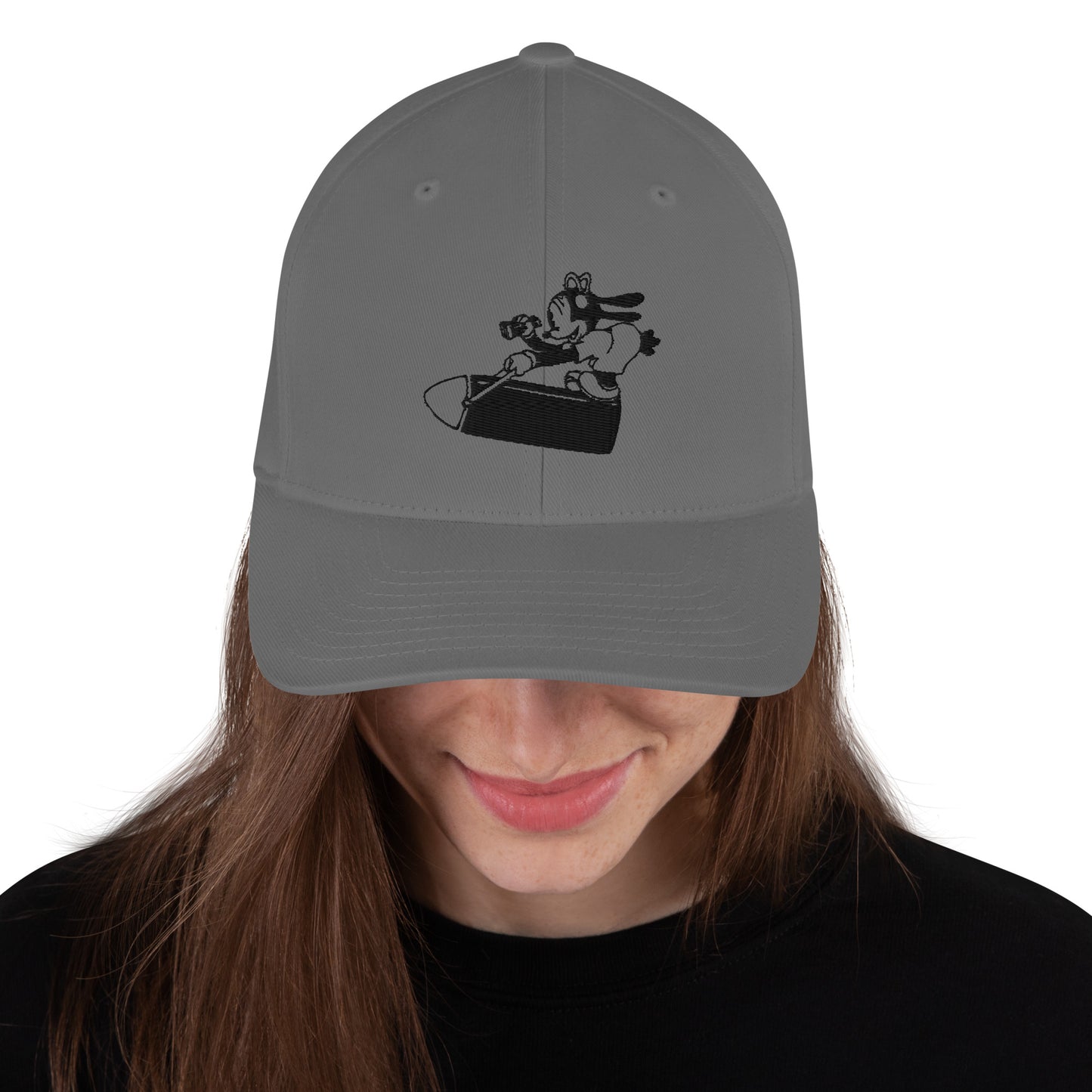 Mickey Bomber Cap - Nose Art Insignia Embroidery