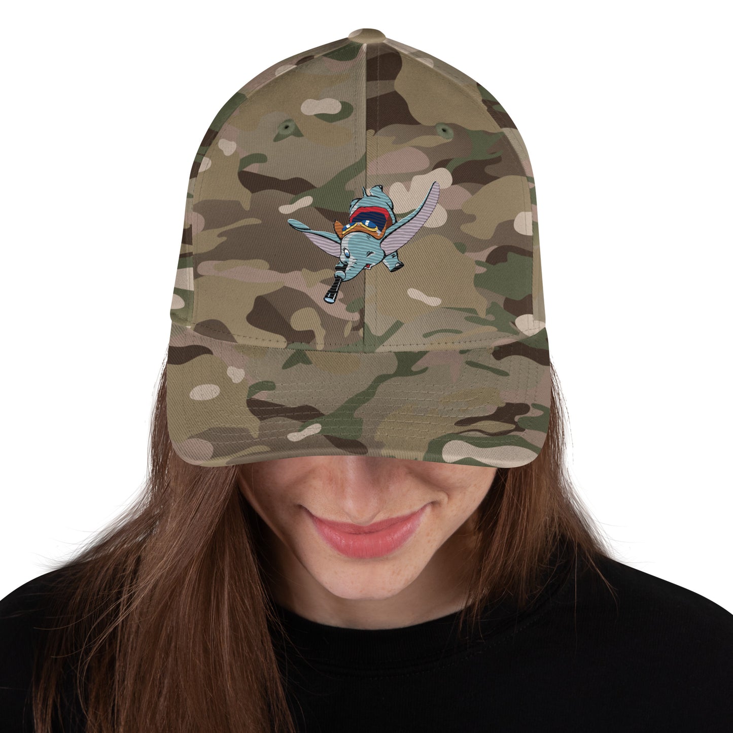 Dumbo Reconnaissance Cap - Nose Art Insignia Embroidery