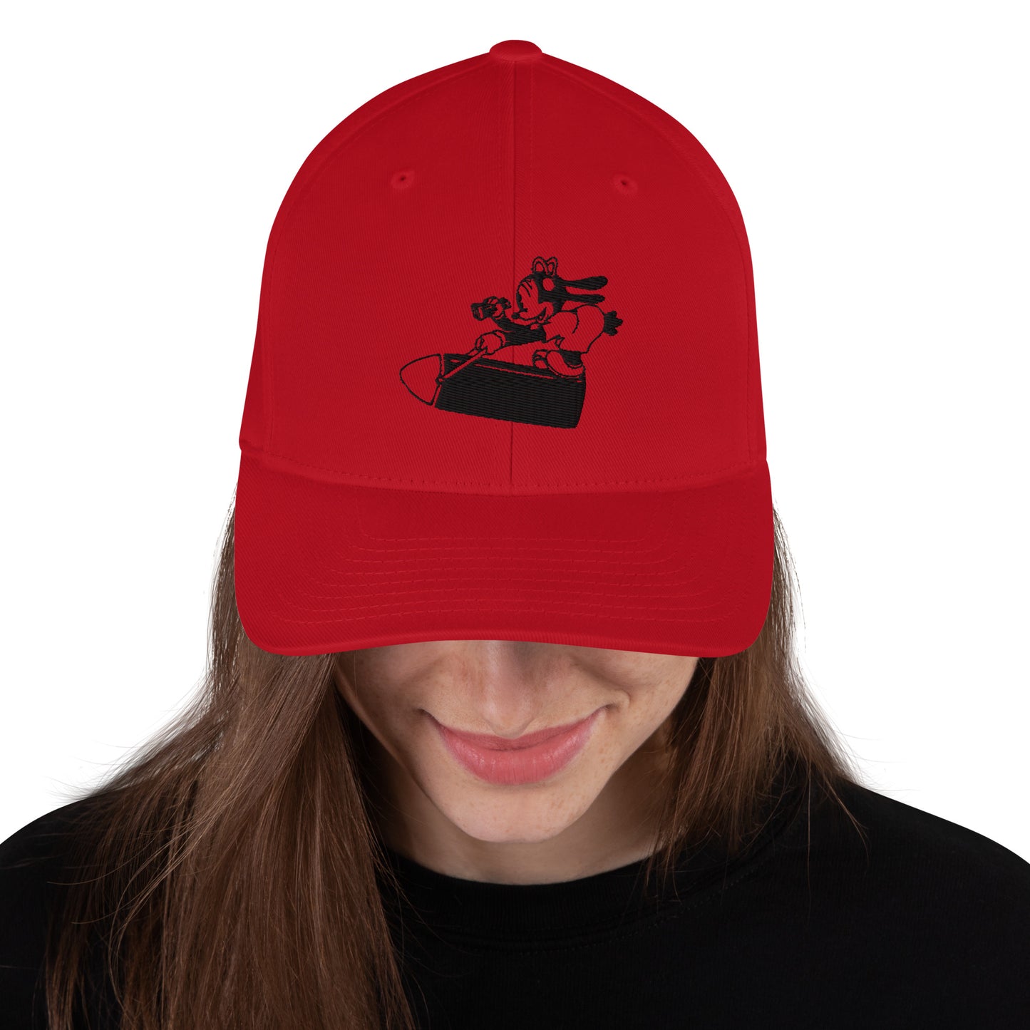 Mickey Bomber Cap - Nose Art Insignia Embroidery