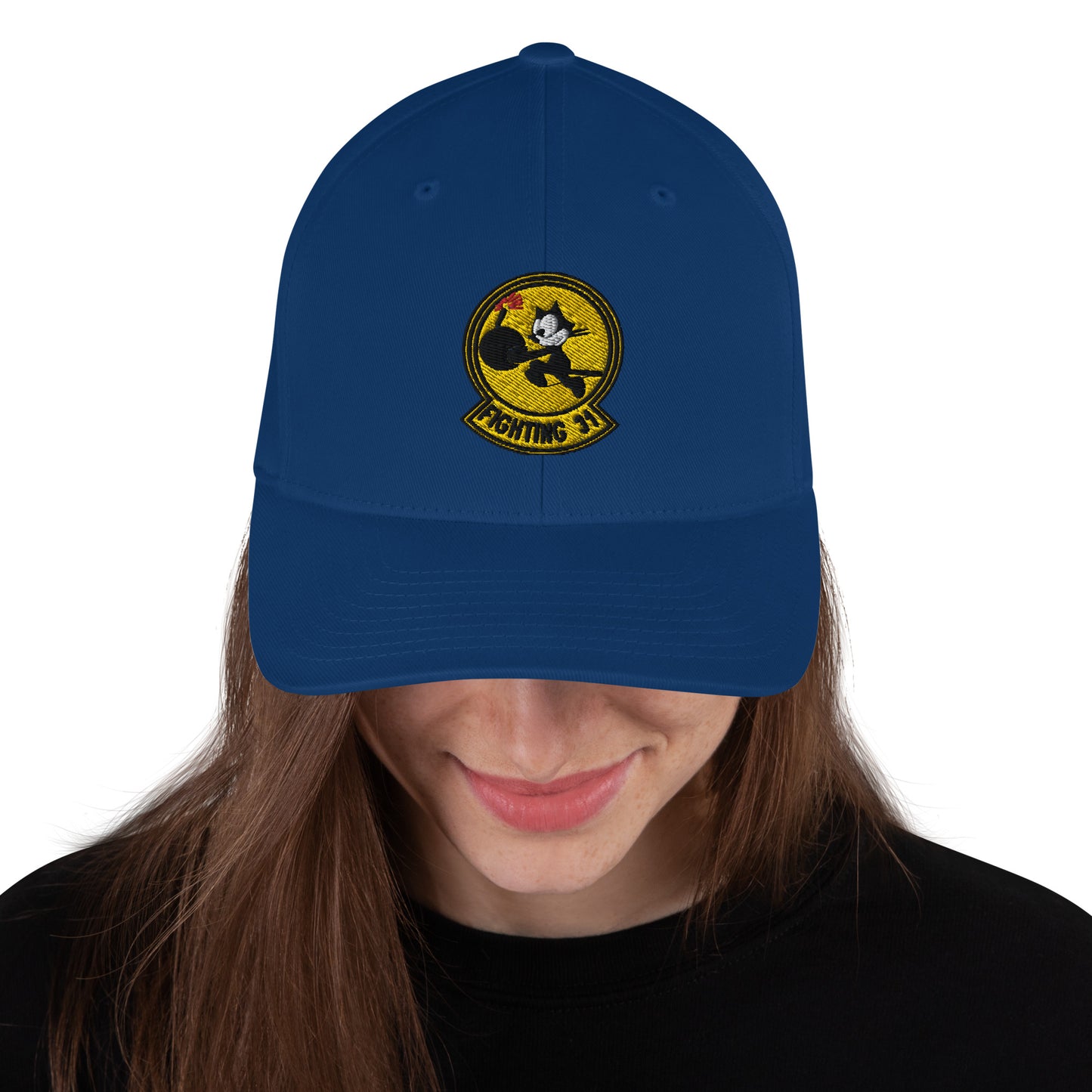 Felix The Cat Bomber Cap - Nose Art Insignia Embroidery