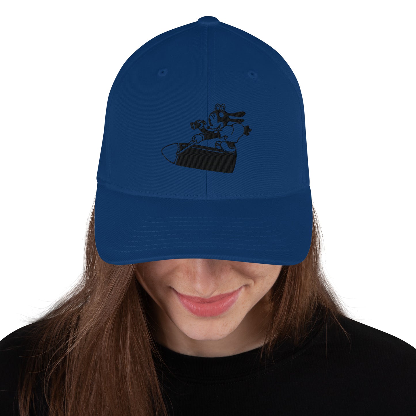 Mickey Bomber Cap - Nose Art Insignia Embroidery