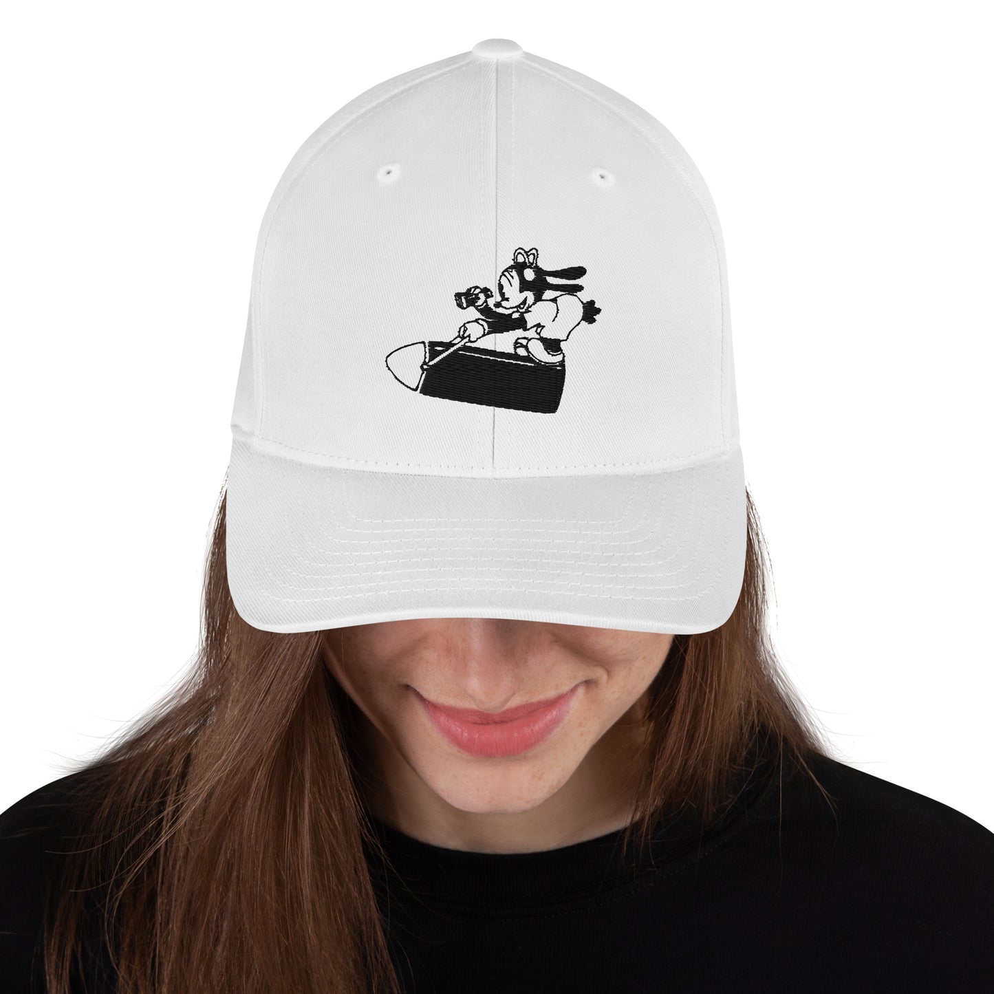 Mickey Bomber Cap - Nose Art Insignia Embroidery