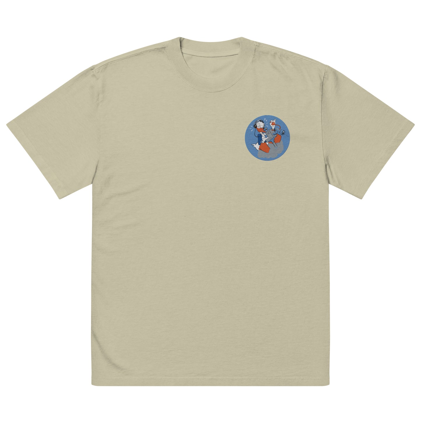 Donald Reconnaissance T- Shirt - Nose Art Insignia Embroidery