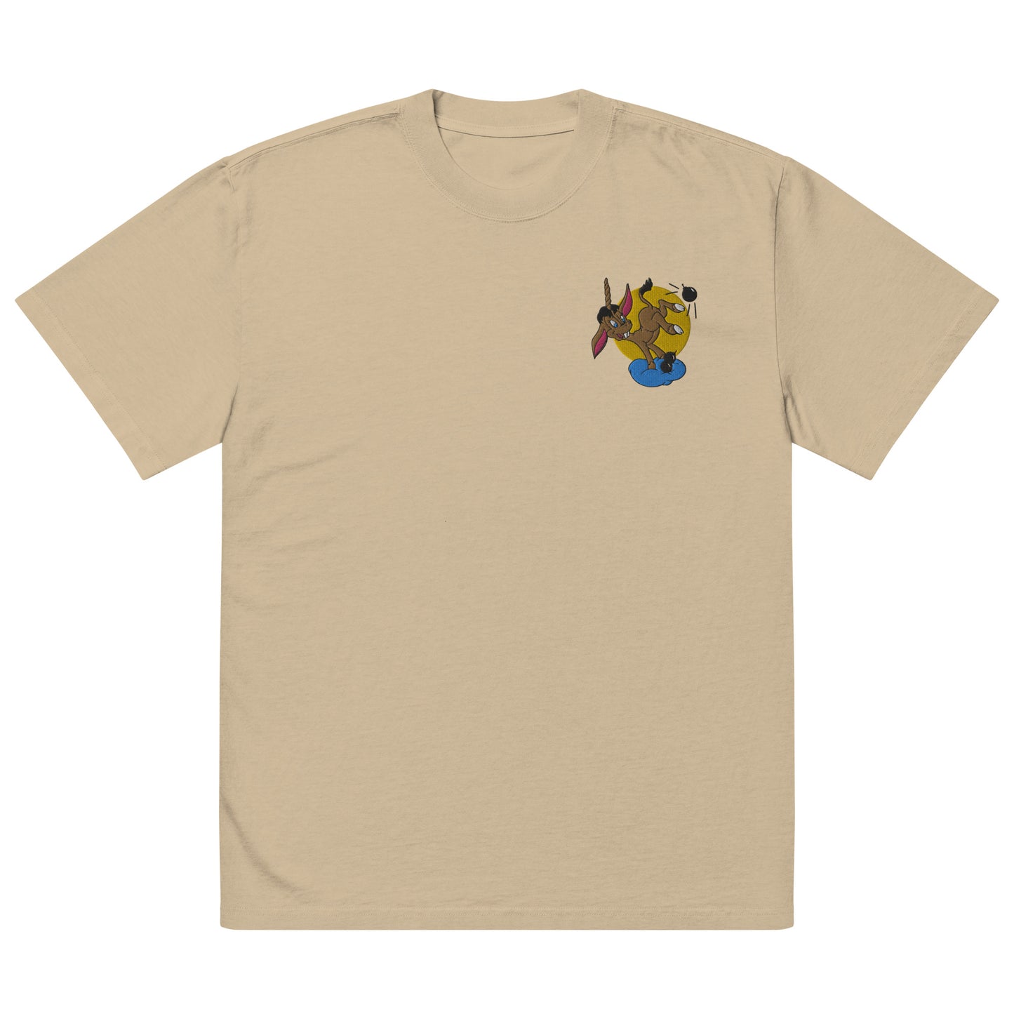 B-24 Bomber T-Shirt - Donkey Nose Art Embroidery