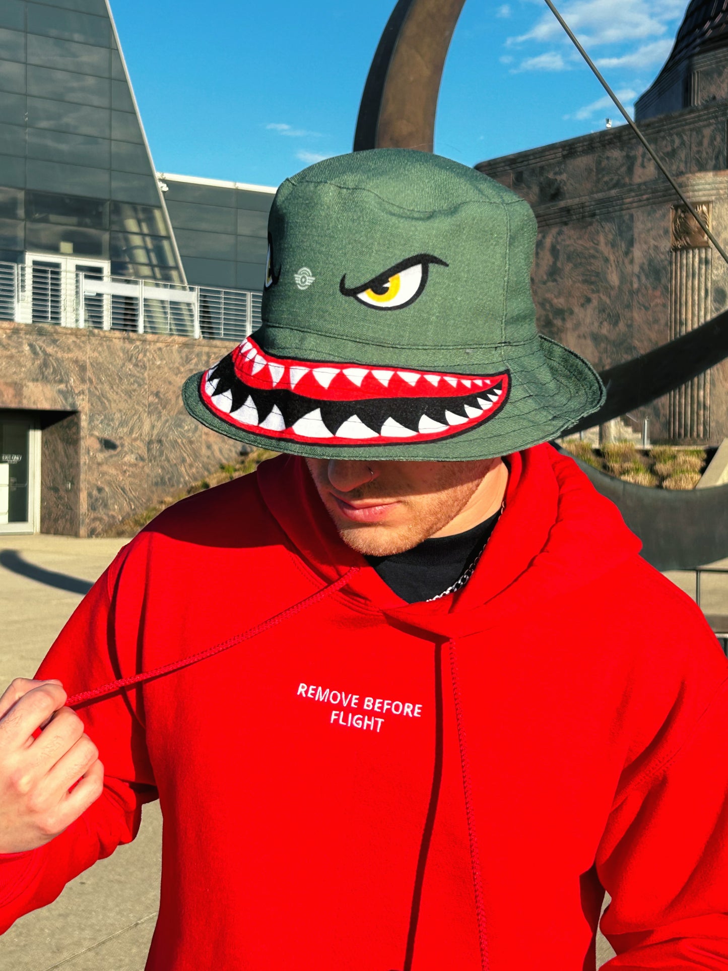 Squadron Smile | Reversible Bucket Hat