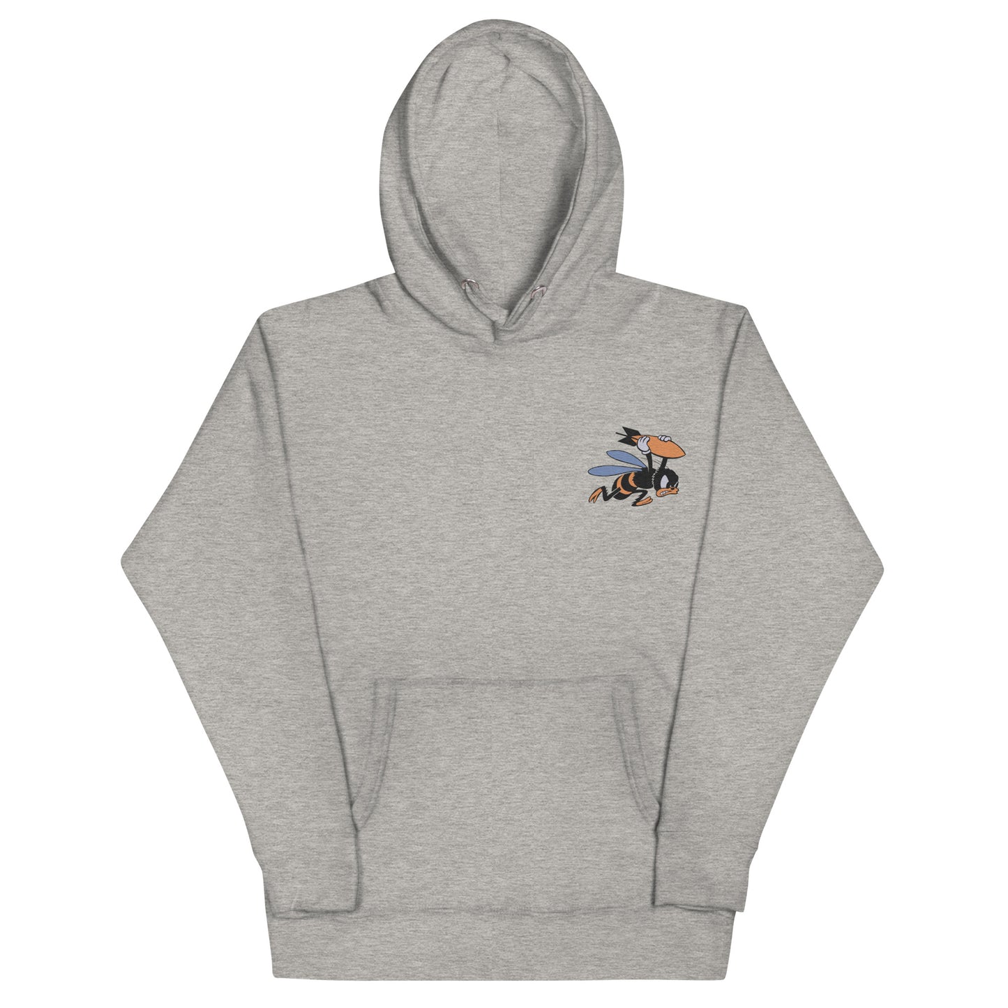 WWII Bomber Hoodie - Bee Nose Art Embroidery