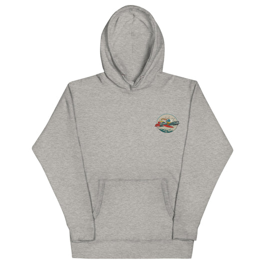 Donald Torpedo Hoodie - Nose Art Insignia Embroidery