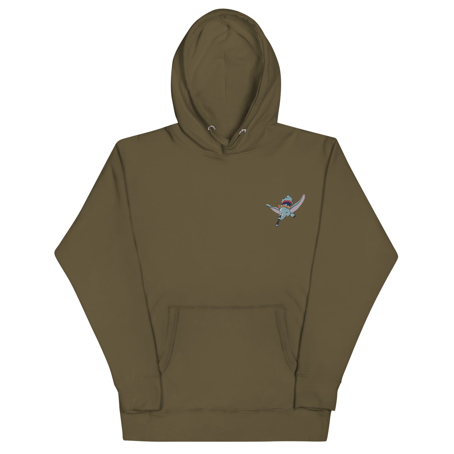 Dumbo Reconnaissance Hoodie - Nose Art Insignia Embroidery